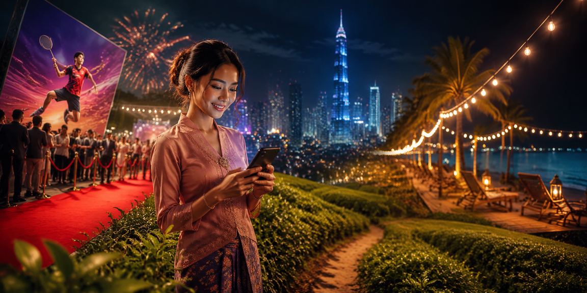 Pengguna menggunakan aplikasi mudah alih kasino xc40 di Kuala Lumpur